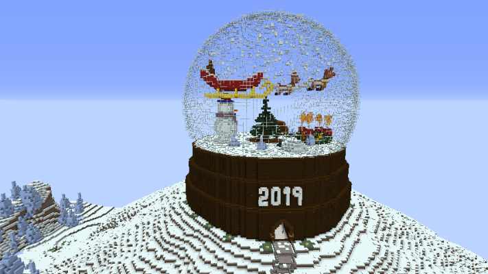 Minecraft Weihnachtsland und Weihnachten