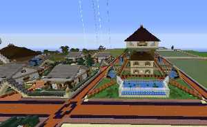 Minecraft Paradies-Plotwelt