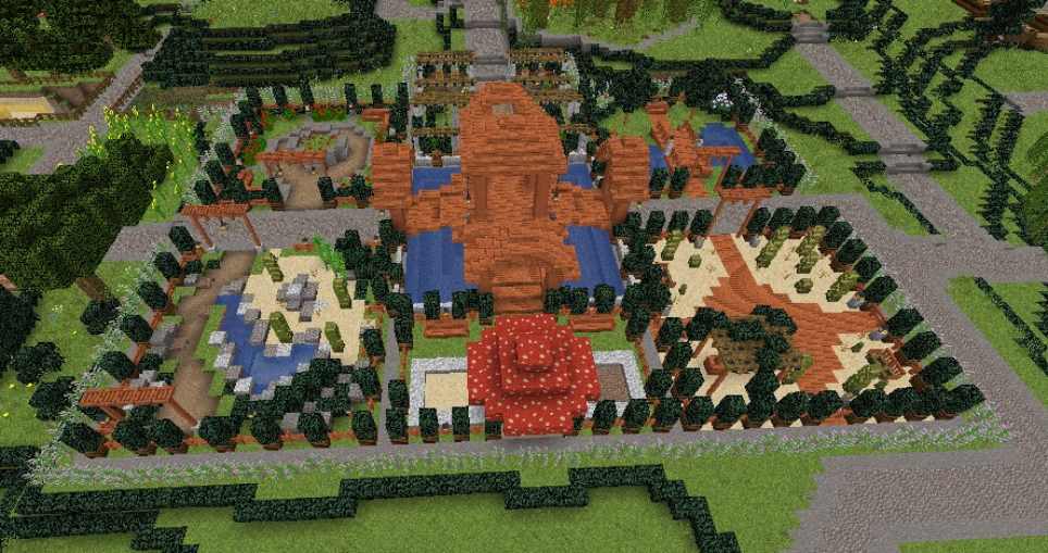 Minecraft Grundstücksbauten