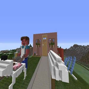 Haus mit Grill und Bruzzler