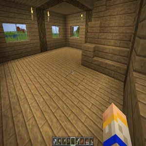 Blick von der Tür in den Raum